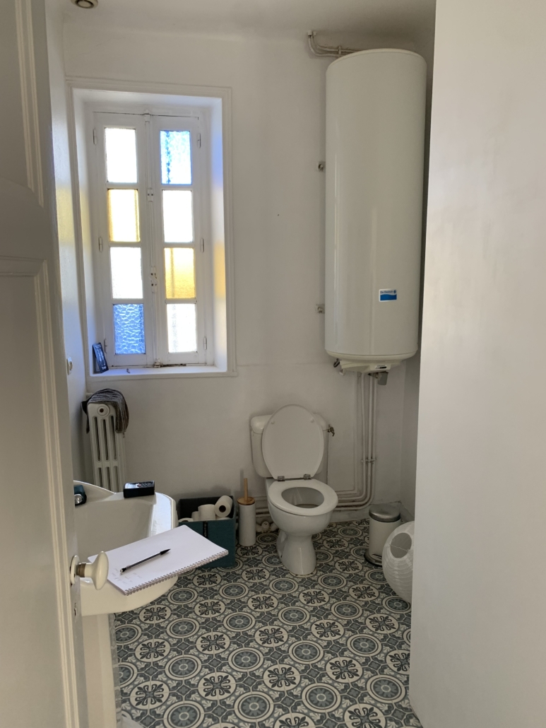Rénovation salle de bain avant