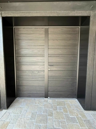porte d’entrée double de 2 Ventaux de 1 mètres de large de marque Zilten en bois Accoya, reconnu pour sa durabilité exceptionnelle